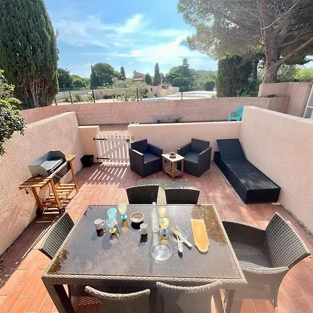 Le Mazet - terrasse&piscine - clim - plain-pied *