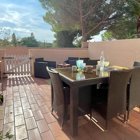 דירה Rdc - 4pers - Clim - Piscine